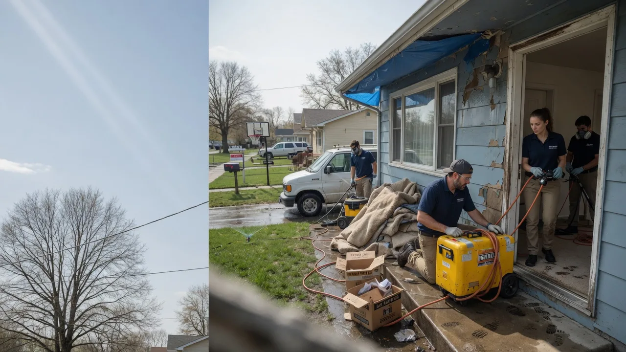Basement Flood Cleanup in Church Point, LA near me
